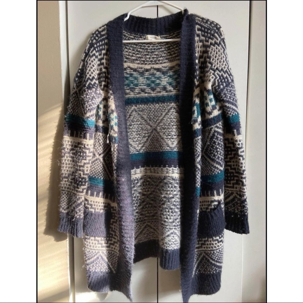 Vintage Knit Warm Fur Sweater